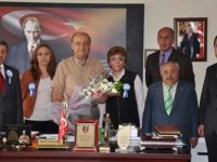 İl Sosyal Güvenlik Kurumundan Rektör’e Ziyaret