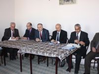 Şimşek, Muhtarlarla bir araya geldi