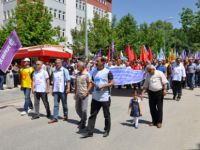 Tunceli’de Kamu Çalışanları İş Bıraktı