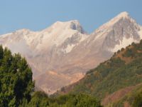 Tunceli dağlarına yılın ilk karı yağdı