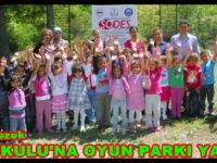 Çemişgezek Anaokuluna Çocuk Oyun Parkı Yapıldı