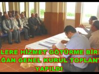 Olağan genel kurul toplantısı yapıldı