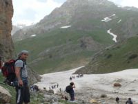 Haziran'da, Tunceli Dağlarında kar keyfi