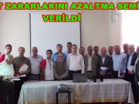 Çemişgezek'te muhtarlara afet zararlarını azaltma semineri verildi