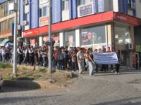 Tunceli’de öğrencilerden gözaltı ve tutuklama protestosu