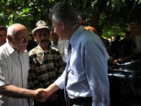 Kore Gazisinin Ailesine Cemevinde taziye ziyareti