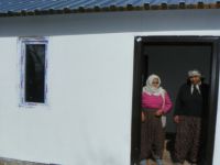 Çemişgezek’te Engelli Aileye Prefabrik Konut yapıldı