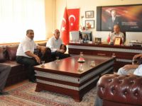Kaymakam ve Belediye Başkanından ziyaret