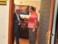Ahmet Yurt Dede’den Rektöre Ziyaret