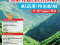 Mazgirt Festival Programı tamamlandı