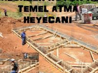 Salördek Köyünde temel atma heyecanı