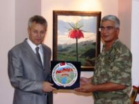 Vali Taşkesen’e veda ziyareti