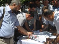 Tunceli’de KESK’li tutuklular için imza kampanyası