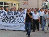 Ovacık’ta, Sürgü Beldesindeki saldırı protesto edildi