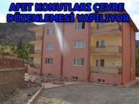 Çemişgezek’te Afet Konutlarında Çevre Düzenlemesi