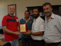 Dersimspor yönetimi Vali Yardımcısını ziyaret etti