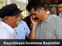 Müfettişler Aygün'ün kaçırılmasını incelemek için Tunceli'de