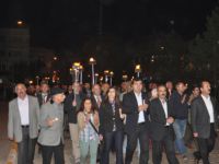 Tunceli'de Mumlu ve Meşaleli Eylem