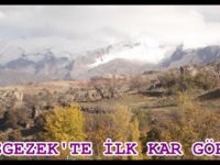 Çemişgezek’te İlk Kar Yağdı