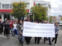 Tunceli'de Gözaltı Protestosu