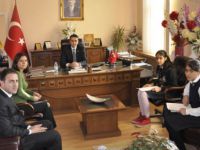 Öğrencilerden Kaymakam İsmail Özkan’a Ziyaret