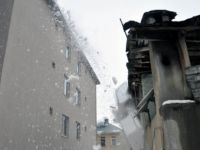 Çatılarda biriken Kârlar tehlike saçıyor