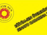Eğitim-Sen üyelerinden Senato kararına tepki
