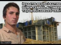 Beşinci kattan düşen genç yaşam mücadelesi veriyor