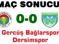 Dersimspor’un beraberlik kâbusu devam ediyor