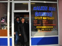 Vali Güner’den Halkın Sesi Gazetesi'ne ziyaret