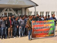 Tunceli Üniversitesinde Dicle Protestosu