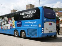 İş-Kur kampanya otobüsü Tunceli'ye geldi
