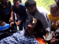 Yaralanan Vatandaş Askeri Helikopterle Kurtarıldı