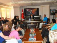 Alman Turistlerden Vali Güner’e ziyaret