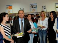 Vali Güner, Kütüphane Açılış Törenine Katıldı