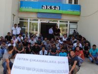 AKSA Çalışanları, İşten çıkarılmaları protesto etti