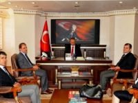 Tayini Çıkan Hakim ve Savcılardan veda ziyareti