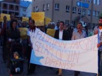 Ovacık'ta 'Gezi Parkı' Protestosu
