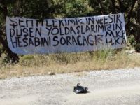 Tunceli'de Karayoluna Bombalı Tuzak