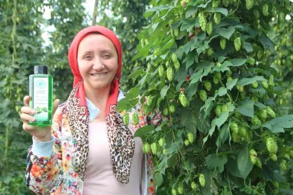 Türkiye'de sadece Bilecik'te yetişen şerbetçi otunun kolonyasında seri üretime geçilecek