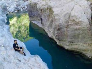 Şırnak'ta gezicilerin keşfettiği doğa harikası kanyon, turizme kazandırılmayı bekliyor