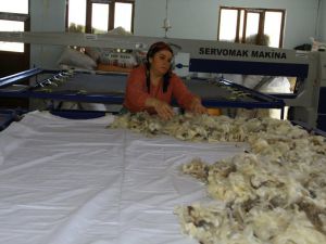 Hakkari'de unutulmaya yüz tutmuş yorgancılık yaşatılıyor
