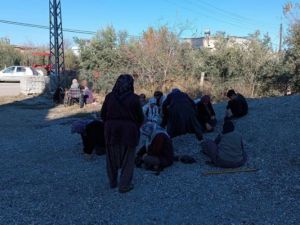 Osmaniye'de kuraklık nedeniyle okunmuş 70 bin taş göle bırakıldı