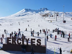 Erciyes 200 bini aşkın turisti ağırladı