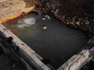 Depremden sonra Budaklı Kaplıcası'nda endişelendiren su artışı