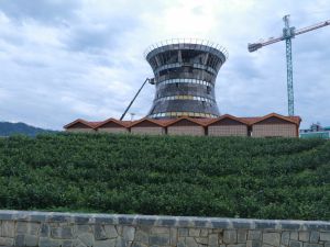Dev çay bardağına demlenmiş çay teleferik ile taşınacak