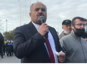 İstanbul'da taksiciler UKOME toplantısına akın etti
