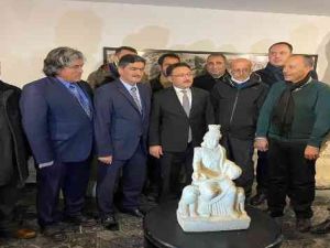 Kybele heykeli doğduğu topraklar olan Afyonkarahisar'a döndü