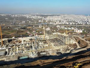 Samsun Şehir Hastanesi'nin yüzde 16'sı tamamlandı