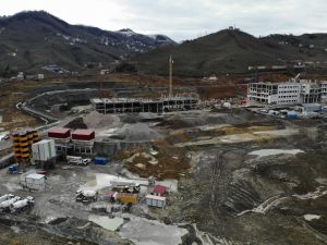 Ordu Şehir Hastanesi'nin yüzde 25'i tamam